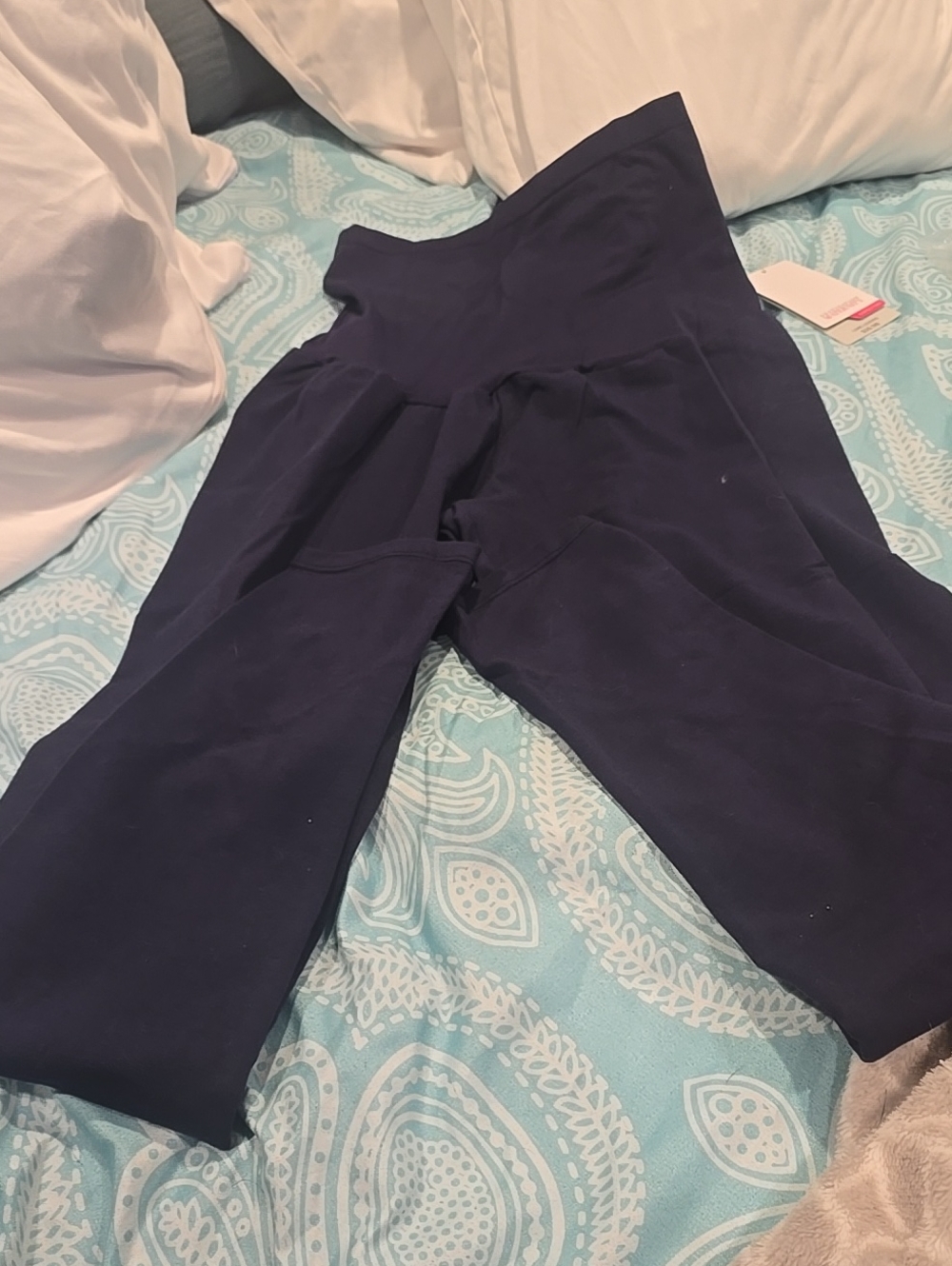 ❤️10/$40 New Destination Maternity Navy High-Waist Maternity Leggings